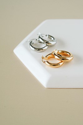 büyük boy vintage halka küpe