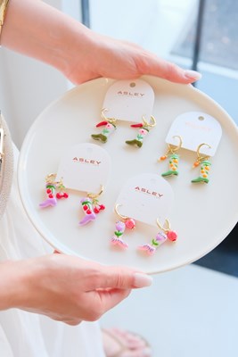 KOVBOY TASARIM GOLD HALKA KÜPE