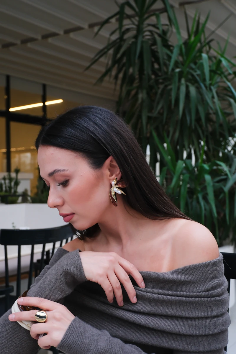 Metal Bombe Oval Ayarlanabilir Plaka Yüzük