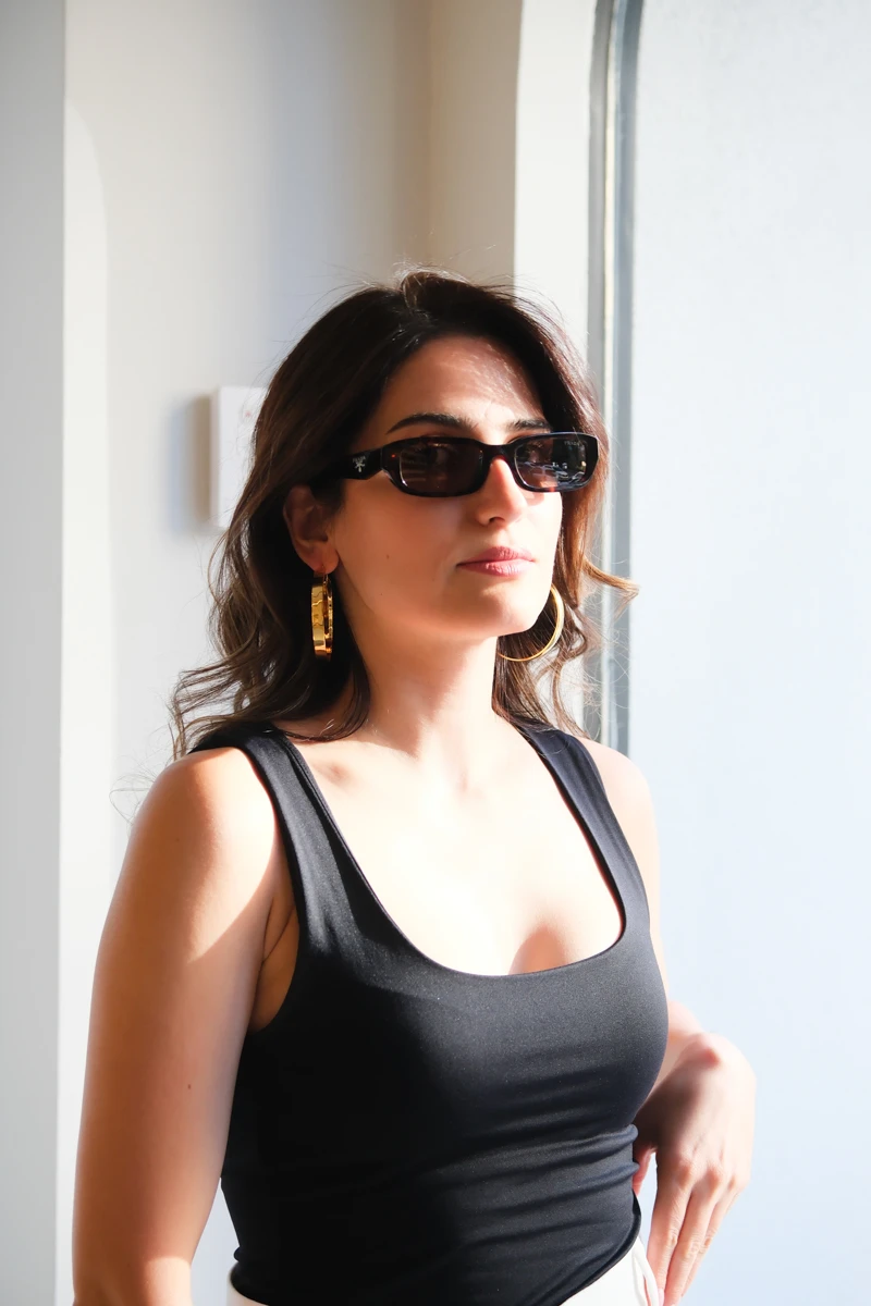 Düz Kenarlı Kalın Büyük Halka Küpe