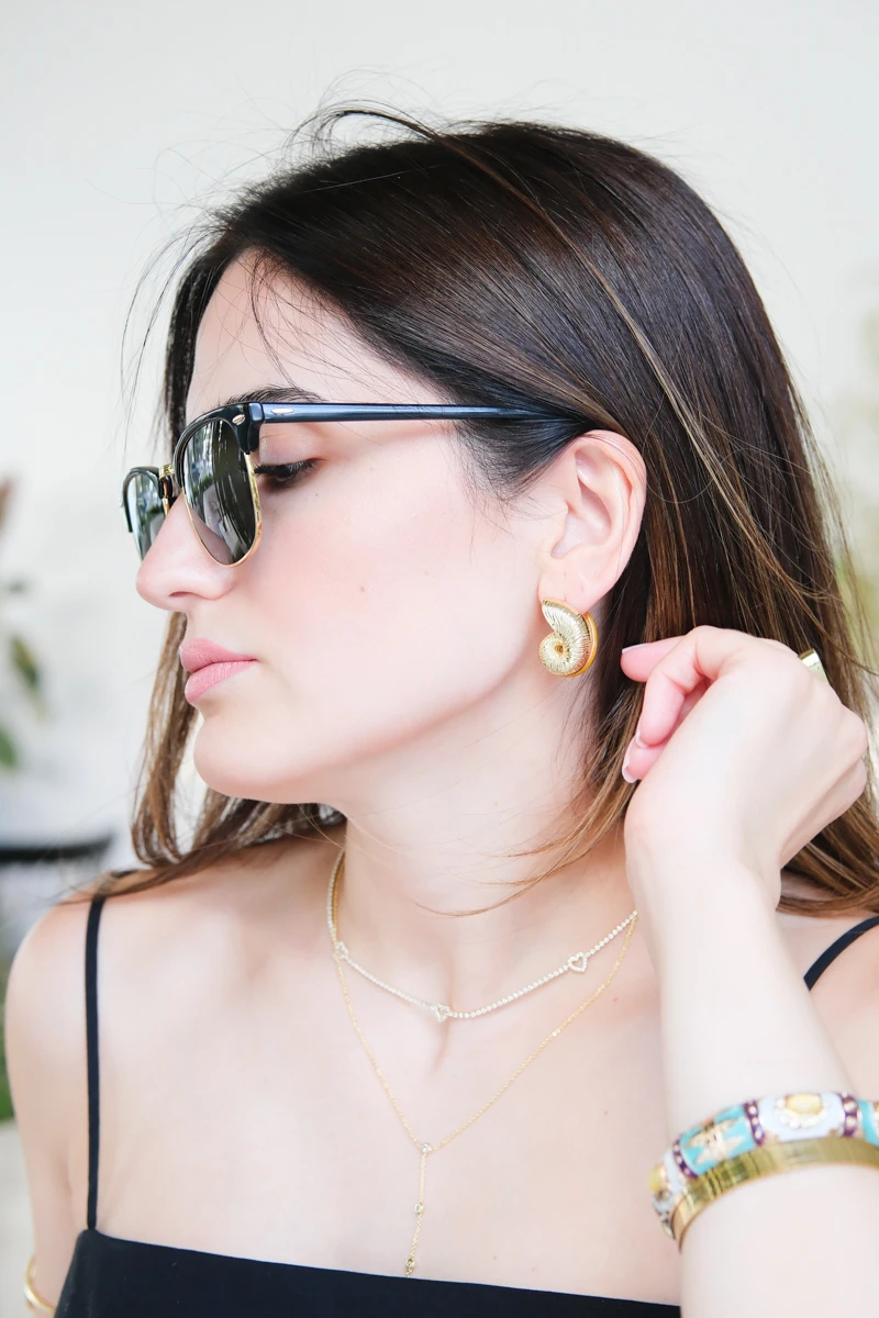 Kalp Detaylı Su Yolu Kolye