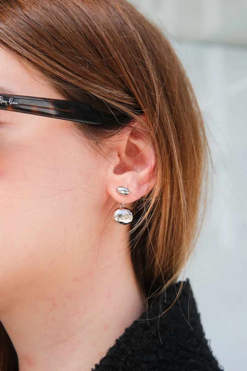 OVAL PLAKA TASARIM HAYALET KÜPE