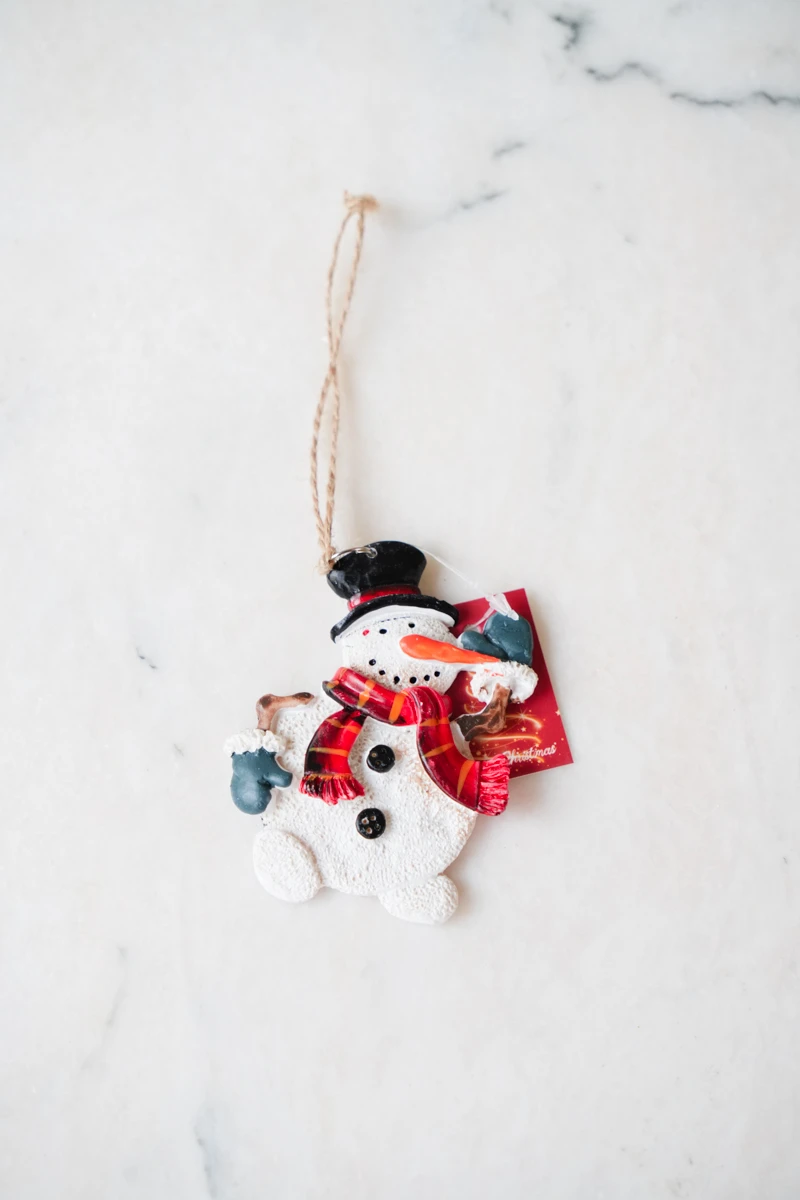 Eldivenli Kardan Adam Anahtarlık