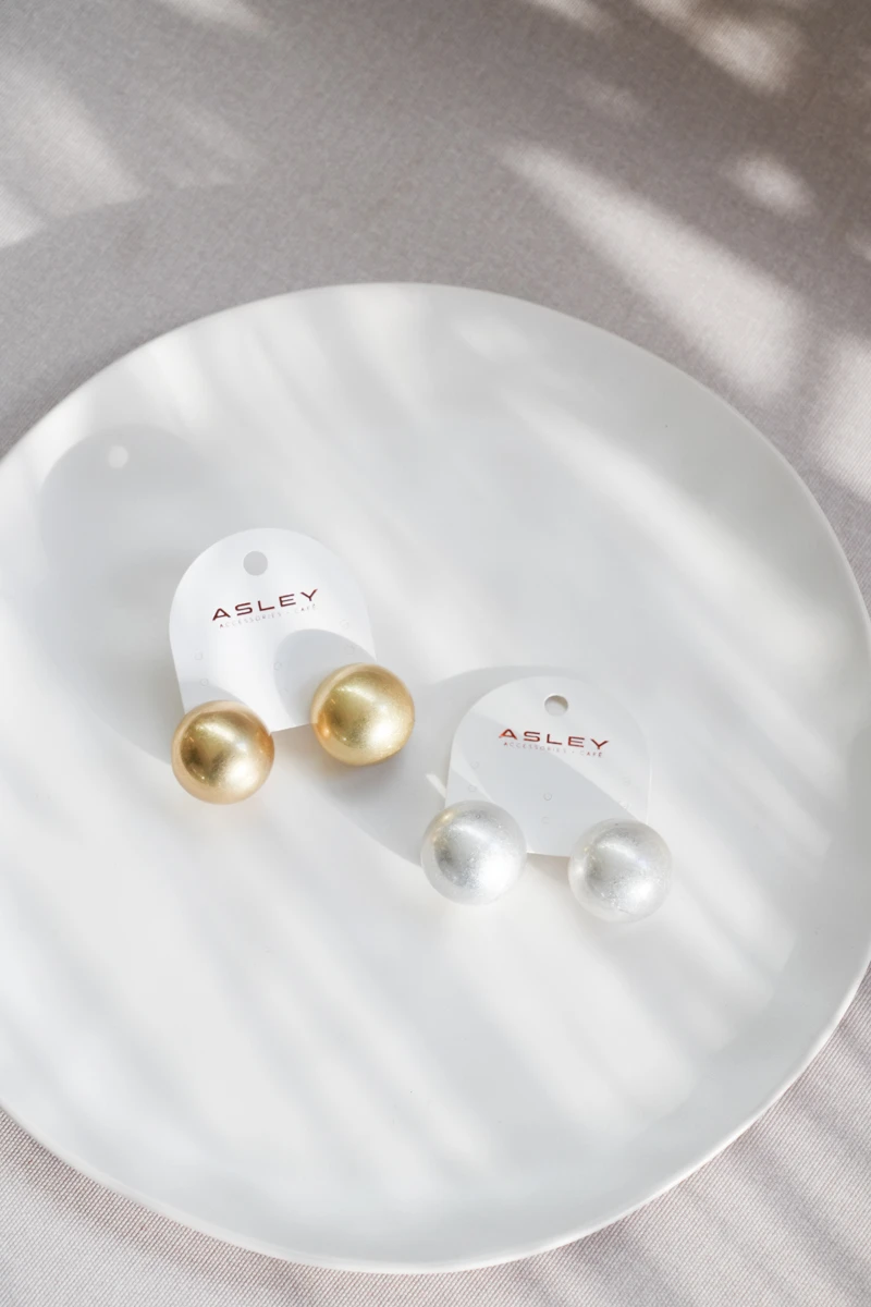 Pacman Tasarım Mat Küpe