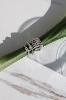 Baget Taşlı Minimal Yüzük