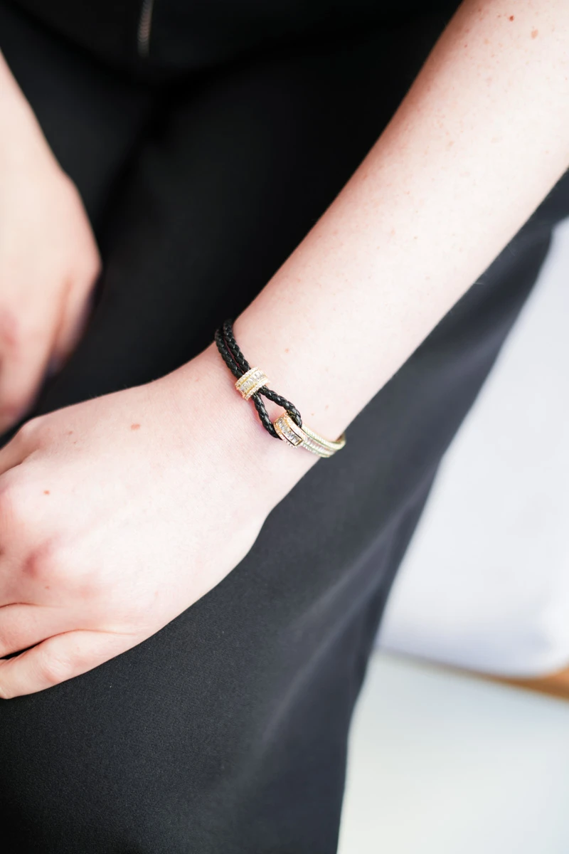 Kanca Tasarım Gold Bileklik