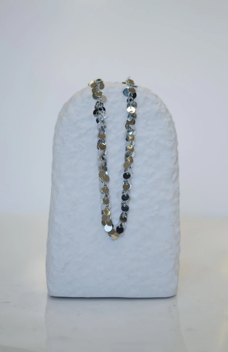 Çoklu Pul Sıralı Tasarım Kolye